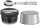 THERMOS® Isolier-Speisebehälter ICON Food Jar grau 0,47 l, 1 St.