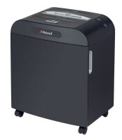 Rexel Mercury RDS2250 Aktenvernichter mit Streifenschnitt P-2, 5,8 mm, bis 22 Blatt, schwarz