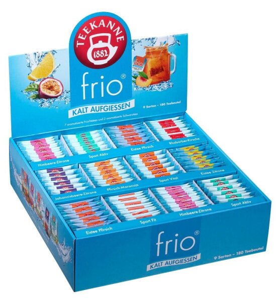 TEEKANNE frio Collection Box Tee 180 Portionen