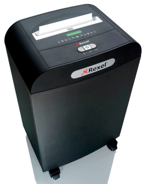Rexel Mercury RDX1850 Aktenvernichter mit Partikelschnitt P-3, 4 x 45 mm, bis 18 Blatt, schwarz