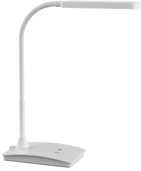 MAUL pearly colour vario LED Schreibtischlampe weiß 4,1 W