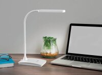 MAUL pearly colour vario LED Schreibtischlampe weiß...