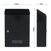 ROTTNER Briefkasten Pisa T02938 anthrazit