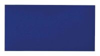 rocada Pinnwand Skin 100,0 x 50,0 cm Textil blau