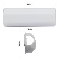 ROTTNER Zeitungsrolle Pescara T03028 weiß mit Zeitungsfach