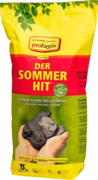 proFagus® Holzkohle DER SOMMERHIT®, 15,0 kg, 1 St.