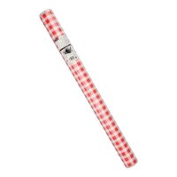 STARPAK Tischdecke Karo rot, weiß 80,0 cm x 50,0 m,...
