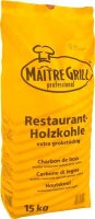 MAÎTRE GRILL® professional Holzkohle, 15,0 kg,...