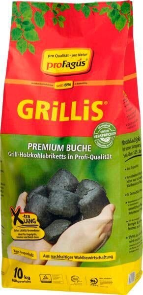 proFagus® Holzkohle GRILLIS, 10,0 kg, 1 St.