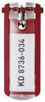 DURABLE Schlüsselanhänger KEY CLIP farbsortiert, 6 St.