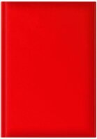 Lediberg Buchkalender Wochenplaner 2026 rot, 1 St.  (...