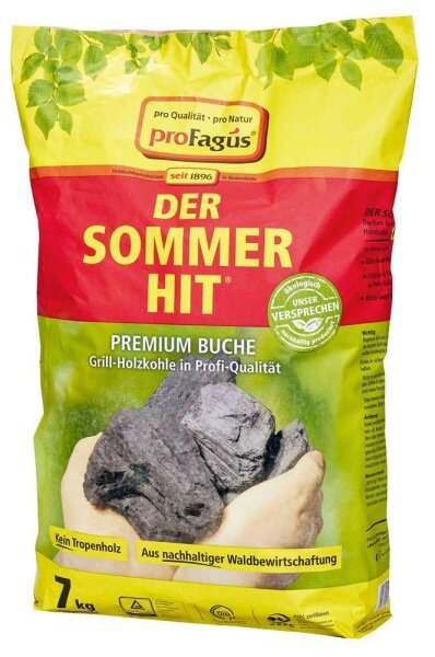 proFagus® Holzkohle DER SOMMERHIT®, 7,0 kg, 1 St.
