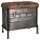 HAKU Möbel Sitzbank 13811 anthrazit, braun Metall 51,0 cm