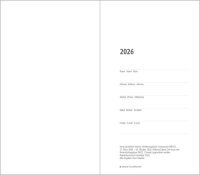 geiger notes Taschenkalender Monatsplaner Mars Juni 2025 bis Juni 2027 schwarz, 3 St.