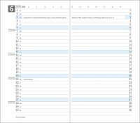 geiger notes Taschenkalender Monatsplaner Mars Juni 2025 bis Juni 2027 schwarz, 3 St.