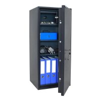 ROTTNER Möbeltresor PowerSafe 1000 IT Sicherheitsstufe S2 nach EN14450 anthrazit 44,5 x 40,0 x 100,0 cm