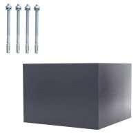 ROTTNER Tresor Sydney 40 mit Feuerschutz anthrazit 44,5 x 45,0 x 32,0 cm