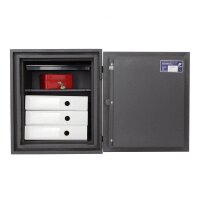 ROTTNER Tresor Sydney 55 mit Feuerschutz anthrazit 44,5 x...
