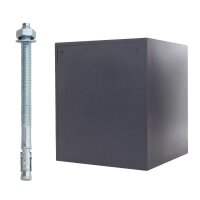 ROTTNER Tresor Sydney 55 mit Feuerschutz anthrazit 44,5 x 45,0 x 51,5 cm