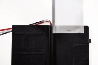 SIGEL Gleitverschlusstasche für Konferenzmappe Conceptum Flex DIN A4 transparent, 1 St.