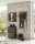 HAKU Möbel Wandgarderobe 15889 anthrazit Metall 9 Haken 60,0 x 120,0 cm, 1 St.
