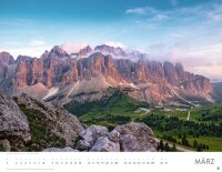 Heye Monats-Wandkalender Faszination Alpen 2026, 1 St.