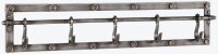 HAKU Möbel Wandgarderobe 15890 anthrazit Metall 5...