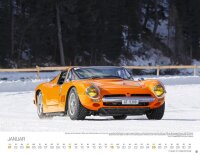 Heye Monats-Wandkalender LEGENDÄRE AUTOS 2026, 1 St....