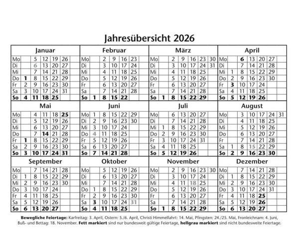 Heye Abreißkalender LORIOT 2026, 1 St.