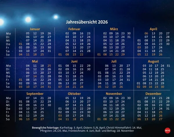 Heye Abreißkalender Wer weiß denn sowas 2026,...