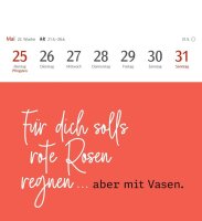 Harenberg Postkartenkalender Typo Sprüche 2026, 1 St.