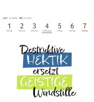 Harenberg Postkartenkalender Typo Sprüche 2026, 1 St.