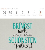 Harenberg Postkartenkalender Typo Sprüche 2026, 1 St.
