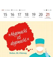 Harenberg Postkartenkalender Der fette Vogel bricht den Ast 2026, 1 St.