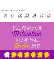 Harenberg Postkartenkalender Der fette Vogel bricht den Ast 2026, 1 St.