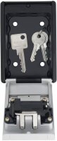 ABUS KeyGarage 787 Schlüsseltresor silber, Zahlenschloss, 8,2 x 4,2 x 11,8 cm, 1 St.