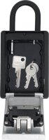 ABUS KeyGarage 797 Schlüsseltresor silber, Zahlenschloss, 11,8 x 8,2 x 4,2 cm, 1 St.