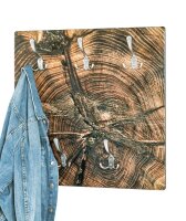 HAKU Möbel Wandgarderobe 17867 Holzmaserung Holz 5...