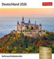 Harenberg Postkartenkalender Deutschland 2026, 1 St.
