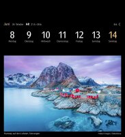 Harenberg Postkartenkalender Farbenwelt 2026, 1 St.