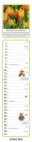 Streifenkalender Onkel Florians Gartenkalender 2026, 1 St.  ( 600131 )