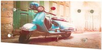 HAKU Möbel Wandgarderobe 17991 Motorroller Metall 6...
