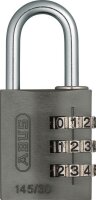 ABUS Vorhängeschloss ABUS 145/30 schwarz, 1 St.