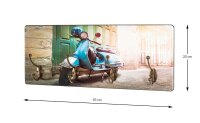 HAKU Möbel Wandgarderobe 17997 Motorroller Holz 4...