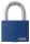 ABUS Vorhängeschloss myLock T65AL/40 blau, 1 St.