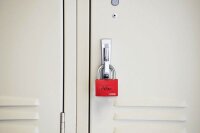 ABUS Vorhängeschloss myLock T65AL/40 rot, 1 St.