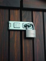 ABUS Vorhängeschloss Quads 64TI/40  silber, 4 St.