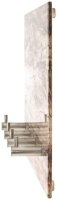 HAKU Möbel Schlüsselbrett Motiv 18989 mit 4 Haken, 30,0 x 5,0 x 21,0 cm, 1 St.