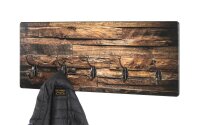 HAKU Möbel Wandgarderobe 18888 Holzmaserung Holz 5...