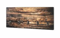 HAKU Möbel Wandgarderobe 18888 Holzmaserung Holz 5...